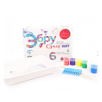 Набор для творчества Супер Хит Эбру-Профи 01008